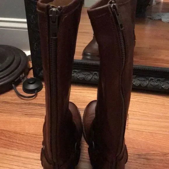 Frye - Philip Harness boots cognac size 7 medium